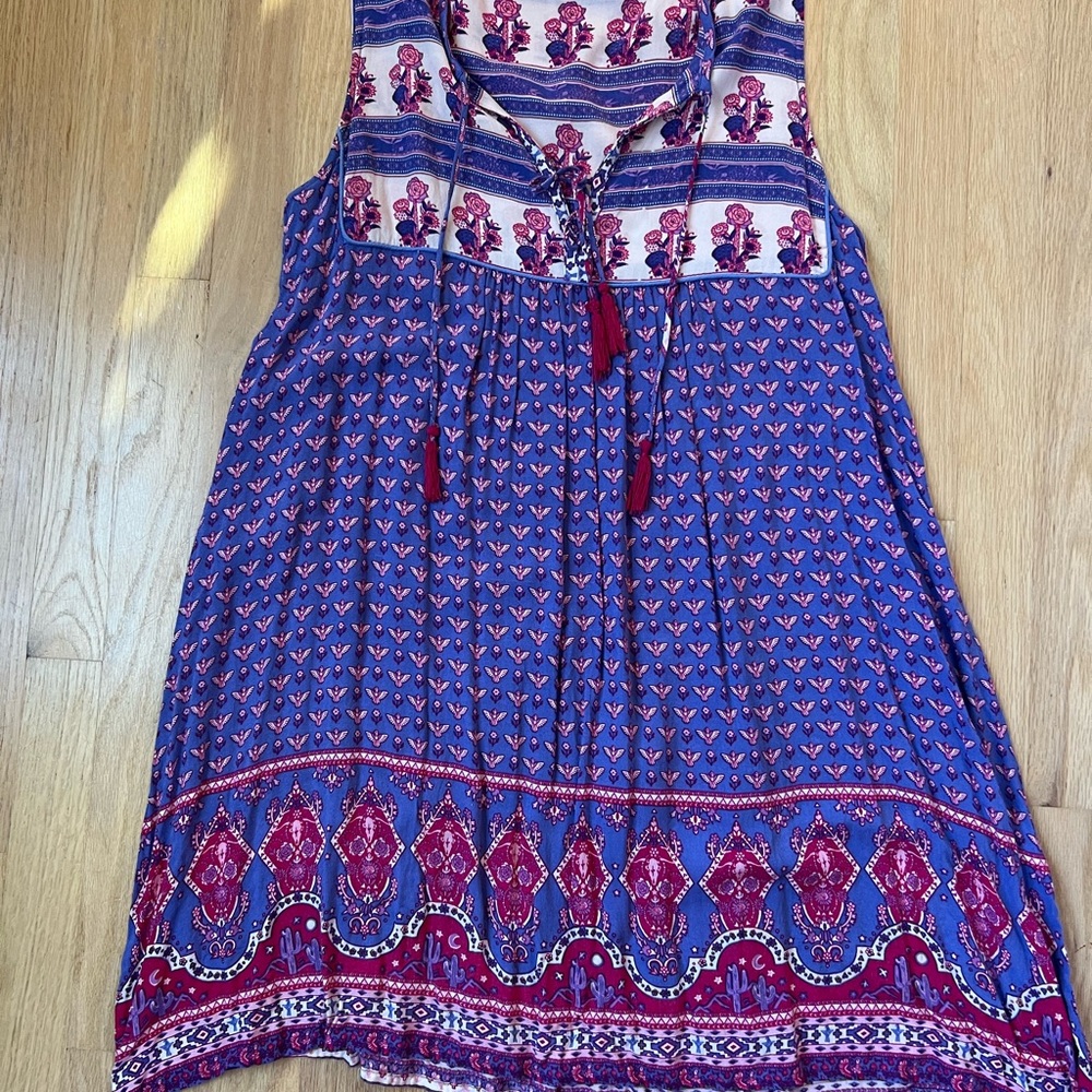 Spell and the gypsy sunset road shirt dress L